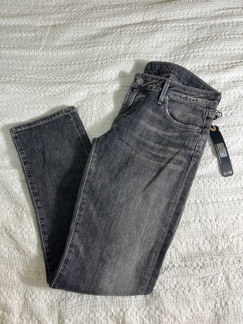 Citizens Of Humanity low rise skinny Washed Black jeans size 30
